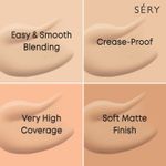 Buy SERY Hi-Cover Super Coverage Concealer- 24 Hrs Full coverage , highly pigmented Matte Finish - Light wheat , 5 ml - Purplle