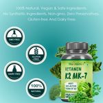 Buy Nutrainix Vitamin K2 MK7 Supplement | Light & Mineral Stable, High Potency Vitamin K2 as MK7 Supports Healthy Heart | Stronger Bones & Teeth – 120 Vegetarian Tablets - Purplle