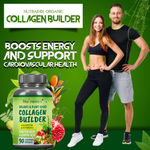 Buy Nutrainix Organic Collagen Builder for Hair and Skin with Biotin and Vitamin C - 90 Veg Capsules - Purplle