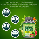 Buy Nutrainix Organic Collagen Builder for Hair and Skin with Biotin and Vitamin C - 90 Veg Capsules - Purplle