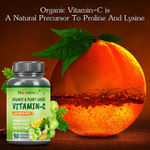 Buy Nutrainix Organic Vitamin C Immunity Booster with Green Amla, Moringa Leaves, Green Ginger, Supports Glowing Skin - 90 Vegetarian Capsules - Purplle