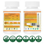 Buy HerbalLeaf Vitamin D3+K2 MK7 High Potency Supplement Supports Heart & Bone Health, 120 Veg Tablet - Purplle
