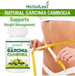 Buy HerbalLeaf Natural Garcinia Cambogia with 60% HCA | Natural Appetite Controller | 60 Veg Capsules - Purplle