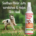 Buy Frisky Paws Scavon Topical Injury Healer for Dogs & Cats - Veterinary Herbal Spray for All Types of Wounds, Skin Problems - 200ml - Purplle