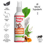 Buy Frisky Paws Scavon Topical Injury Healer for Dogs & Cats - Veterinary Herbal Spray for All Types of Wounds, Skin Problems - 200ml - Purplle