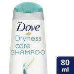 Buy Dove Dryness Care Shampoo (80 ml) - Purplle