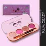 Buy Cuffs N Lashes Handy-Dandy Eyeshadow Palette, Plum Crazy - Purplle