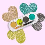 Buy Cuffs N Lashes Handy-Dandy Eyeshadow Palette, Mean Green - Purplle