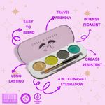 Buy Cuffs N Lashes Handy-Dandy Eyeshadow Palette, Mean Green - Purplle
