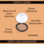 Buy Cuffs N Lashes Cuppy Cake Highlighter Palette, Ah - Purplle