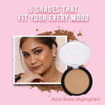 Buy Cuffs N Lashes Cuppy Cake Highlighter Palette, Hulla Baloo - Purplle