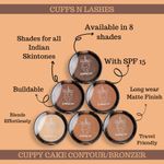 Buy Cuffs N Lashes Cuppy Cake, Contour, Salted Caramel - Purplle