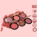 Buy Cuffs N Lashes Cuppy Cake Blush, Sugar Plum - Purplle