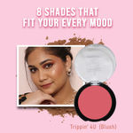 Buy Cuffs N Lashes Cuppy Cake Blush, Trippin' 4U - Purplle