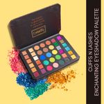 Buy Cuffs N Lashes Enchanting 39 Color Eyeshadow Palette - Purplle