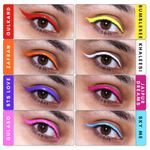 Buy Cuffs N Lashes Color Pop Eyeliner, Orange, Zafran - Purplle