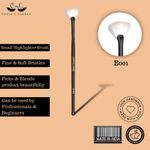 Buy Cuffs N Lashes Makeup Brushes, E001 Small Highlighter - Purplle