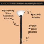 Buy Cuffs N Lashes Makeup Brushes, E001 Small Highlighter - Purplle