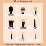 Buy Cuffs N Lashes Makeup Brushes, E002 Fine Angled Brow Brush & Spoolie - 1 pc - Purplle
