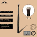 Buy Cuffs N Lashes Makeup Brushes, E008 Tapered Blending Brush - Purplle