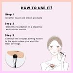 Buy Cuffs N Lashes Makeup Brushes, E009, Big Crease Brush - 1 pc - Purplle