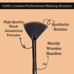 Buy Cuffs N Lashes Makeup Brushes, F010 Big Fan Brush - Purplle