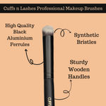 Buy Cuffs N Lashes Makeup Brushes, F011 Deep Angled Concealer Brush - Purplle