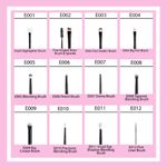 Buy Cuffs N Lashes Makeup Brushes, F011 Deep Angled Concealer Brush - 1 pc - Purplle