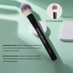 Buy Cuffs N Lashes Makeup Brushes, F014 Powder Brush | Blush Brush, Multitasking Brush - 1 pc - Purplle