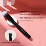 Buy Cuffs N Lashes Makeup Brushes, F013 Deep Angled Foundation Brush - 1 pc - Purplle