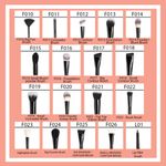 Buy Cuffs N Lashes Makeup Brushes, F013 Deep Angled Foundation Brush - 1 pc - Purplle