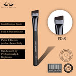 Buy Cuffs N Lashes Makeup Brushes, F018 Small Contour Brush - Purplle