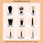 Buy Cuffs N Lashes Makeup Brushes, F021 - Flat Top Kabuki Brush - Purplle