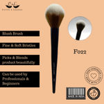 Buy Cuffs N Lashes Makeup Brushes, F022 Blush Brush - Purplle