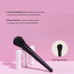Buy Cuffs N Lashes Makeup Brushes, F024 Big Powder Brush - 1 pc - Purplle