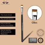 Buy Cuffs N Lashes X Shystyles Makeup Brushes, CS01 Flat Shader Brush - 1 Pc - Purplle