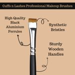 Buy Cuffs N Lashes X Shystyles Makeup Brushes, CS01 Flat Shader Brush - 1 Pc - Purplle