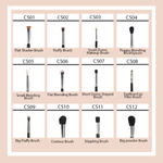 Buy Cuffs N Lashes X Shystyles Makeup Brushes, CS01 Flat Shader Brush - 1 Pc - Purplle