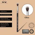 Buy Cuffs N Lashes X Shystyles Makeup Brushes, CS02 Fluffy Brush - Purplle