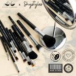 Buy Cuffs N Lashes X Shystyles Makeup Brushes, CS02 Fluffy Brush - Purplle