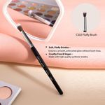 Buy Cuffs N Lashes X Shystyles Makeup Brushes, CS02 Fluffy Brush - 1 Pc - Purplle