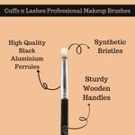 Buy Cuffs N Lashes X Shystyles Makeup Brushes, CS03 Small Dome Brush - Purplle