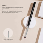 Buy Cuffs N Lashes X Shystyles Makeup Brushes, CS03 Small Dome Brush - 1 Pc - Purplle