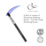 Buy Cuffs N Lashes X Shystyles Makeup Brushes, CS04 Fluffy Blending Brush 2 - 1 Pc - Purplle