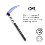 Buy Cuffs N Lashes X Shystyles Makeup Brushes, CS04 Fluffy Blending Brush 2 - 1 Pc - Purplle