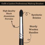 Buy Cuffs N Lashes X Shystyles Makeup Brushes, CS04 Fluffy Blending Brush 2 - Purplle