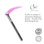 Buy Cuffs N Lashes X Shystyles Makeup Brushes, CS06 Flat Blending Brush - Purplle