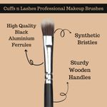 Buy Cuffs N Lashes X Shystyles Makeup Brushes, CS06 Flat Blending Brush - Purplle