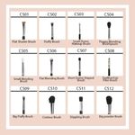 Buy Cuffs N Lashes X Shystyles Makeup Brushes, CS07 Short Dome Shaped Brush - 1 Pc - Purplle