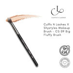 Buy Cuffs N Lashes X Shystyles Makeup Brushes, CS09 Big Fluffy Eyeshadow Blending Brush - 1 Pc - Purplle